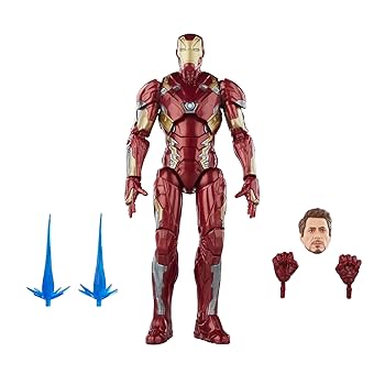 特撮 MARVEL CIVIL WAR IRON MAN 400% Hasbro Marvel Legends Series, Kapitan Ameryka 15 cm, Iron